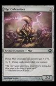 Magic the Gathering: Scars of Mirrodin (Base Set) card 181 Myr Galvanizer
