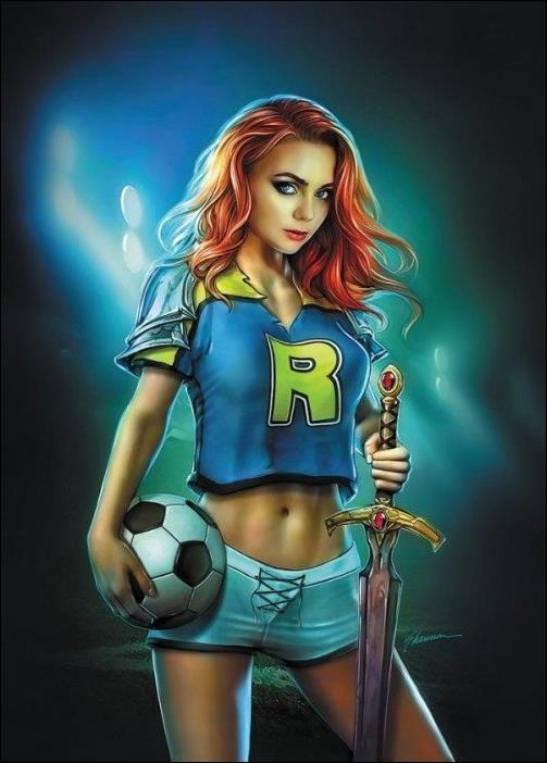 Red Sonja and Vampirella Meet Betty and Veronica issue 1-T Shannon Maer Unknown Comics Red Sonja Virgin Cover