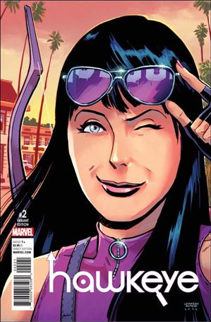 Hawkeye (2017) issue 2-B Leonardo Romero 1:25 Cover