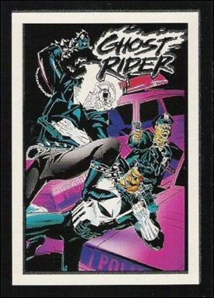 Ghost Rider II (Glow-in-the-Dark Subset)  card G7 Punisher