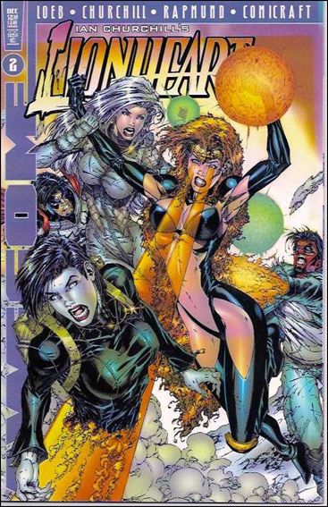 Lionheart issue 2 Ian Churchill Cover