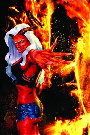 Lady Demon (2014) issue 1-K Cat Staggs 1:40 Virgin Cover