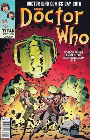 Doctor Who: The Fourth Doctor issue 4-F Andrew Pepoy Doctor Who Comics Day Cover