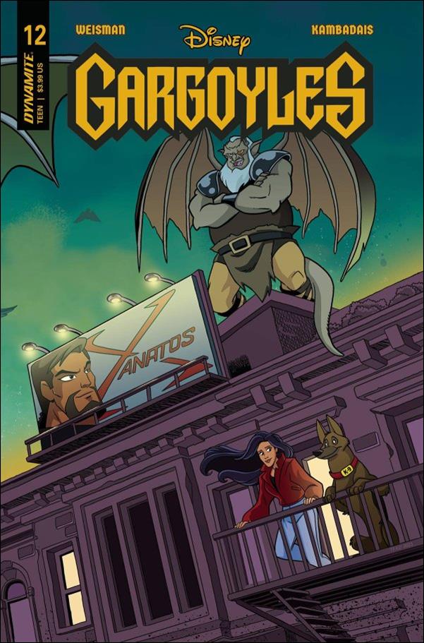 Gargoyles (2022) issue 12-E Tony Fleecs & Trish Forstner Connecting Cover