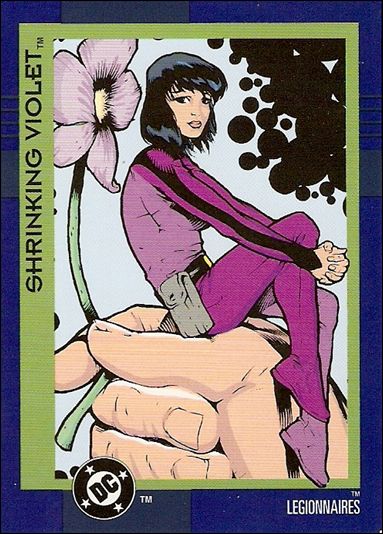 DC Cosmic Teams (Base Set) card 90 Shrinking Violet