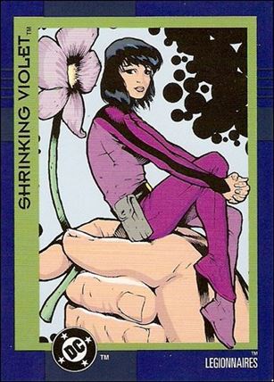 DC Cosmic Teams (Base Set) card 90 Shrinking Violet