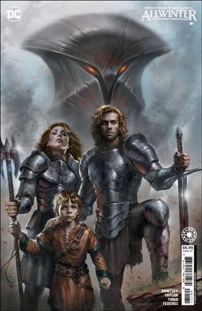 Dark Knights of Steel: Allwinter issue 1-G Lucio Parrillo Cardstock Cover