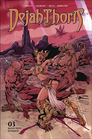 Dejah Thoris (2019) issue 3-F Roberto Castro FOC Cover