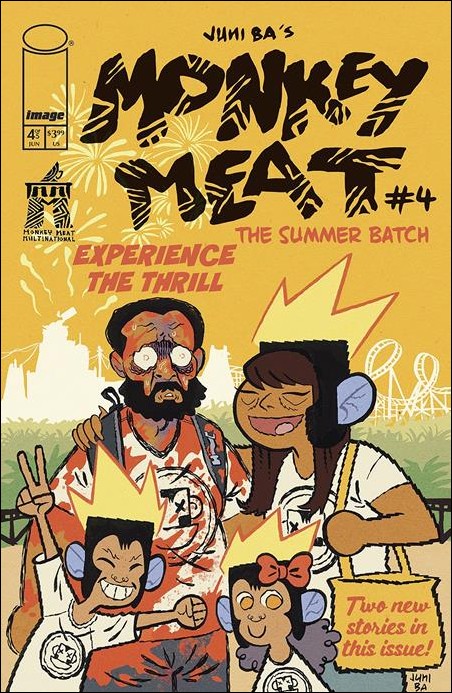 Monkey Meat: The Summer Batch issue 4 Juni Ba Cover