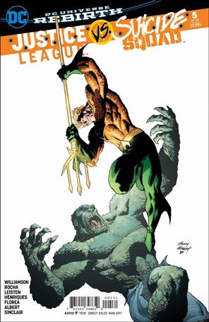 Justice League Vs Suicide Squad issue 5-C Andy Kubert Cover