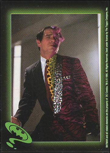 Batman Forever Stickers (Base Set) card 8 Two-Face