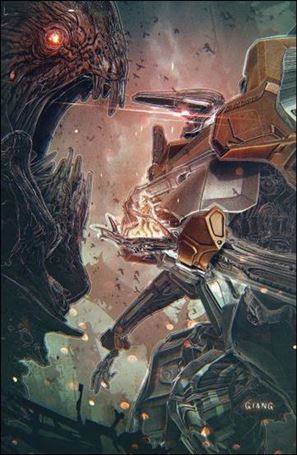 Dawnrunner issue 1-G John Giang Big Time Collectibles C2E2 Cover 1/500