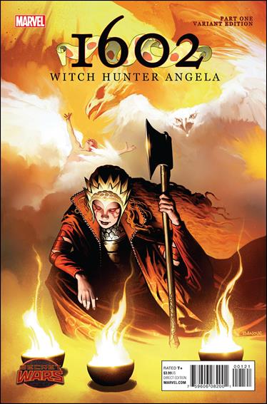 1602 Witch Hunter Angela issue 1-B Richard Isanove 1:25 Cover
