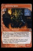 Magic the Gathering: Future Sight (Base Set) card 116 Grinning Ignus