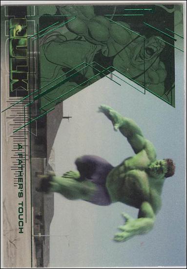 Hulk Film and Comic Cards (Base Set) card 52 A Father's Touch