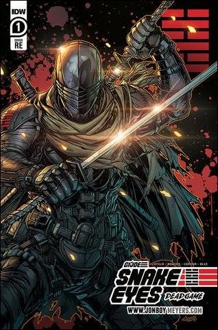 Snake Eyes: Deadgame issue 1-TD JonBoy Meyers Modern Cover 1/1000
