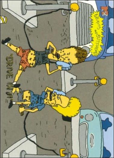 Beavis and Butt-Head (Base Set) card '3669' "Drive In II"