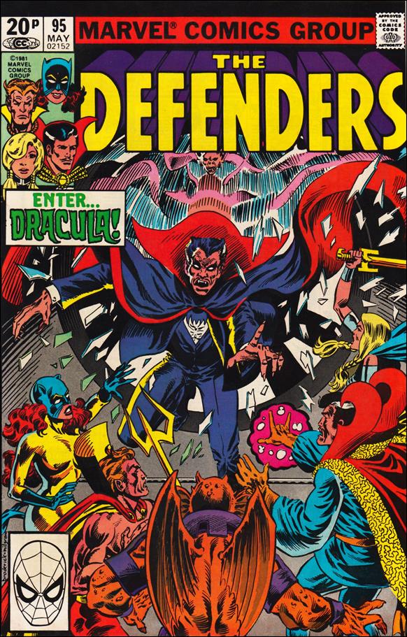 Defenders (1972) issue 95-B UK Price Cover