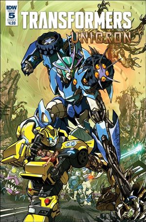 Transformers: Unicron issue 5 Alex Milne Cover