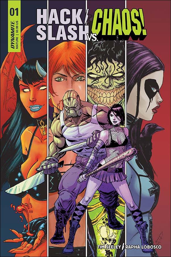 Hack/Slash vs Chaos issue 1 Tim Seeley Cover