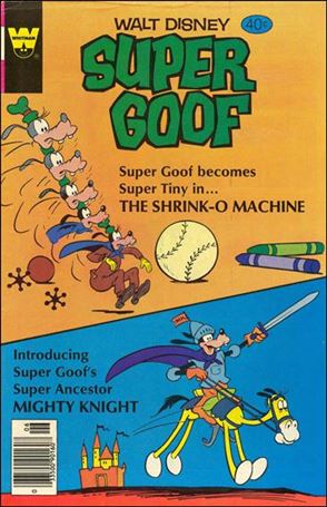 Walt Disney Super Goof issue 53-B Whitman Cover