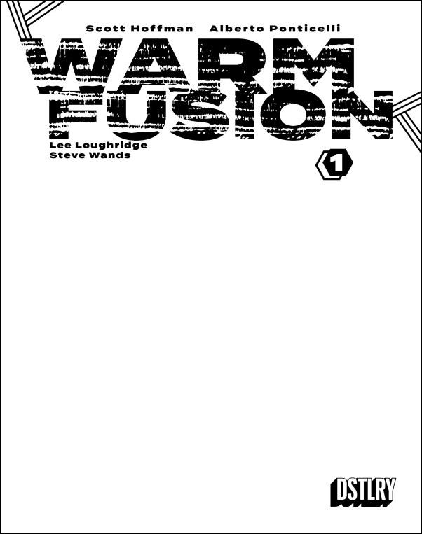 Warm Fusion issue 1-G Blank Sketch Wraparound Cardstock Cover