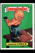 Garbage Pail Kids: Series 10 (Base Set) card 381a Ground Chuck