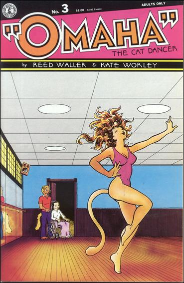 Omaha the Cat Dancer (1984) issue 3-B 2nd Printing