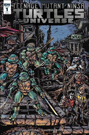 Teenage Mutant Ninja Turtles Universe issue 1-E Kevin Eastman 1:25 Wraparound Cover