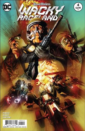 Wacky Raceland issue 4 Leonardo Manco Cover