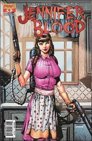 Jennifer Blood (2011) issue 4-D Johnny Desjardins 1:20 Cover