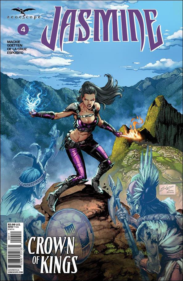 Jasmine: Crown of Kings issue 4 Edgar Salazar Cover