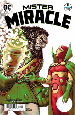 Mister Miracle (2017) issue 9 Nick Derington Cover