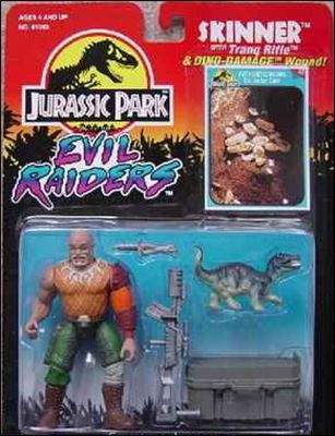 Jurassic Park (Movie) Action Figures figure 22 Skinner (Evil Raiders)