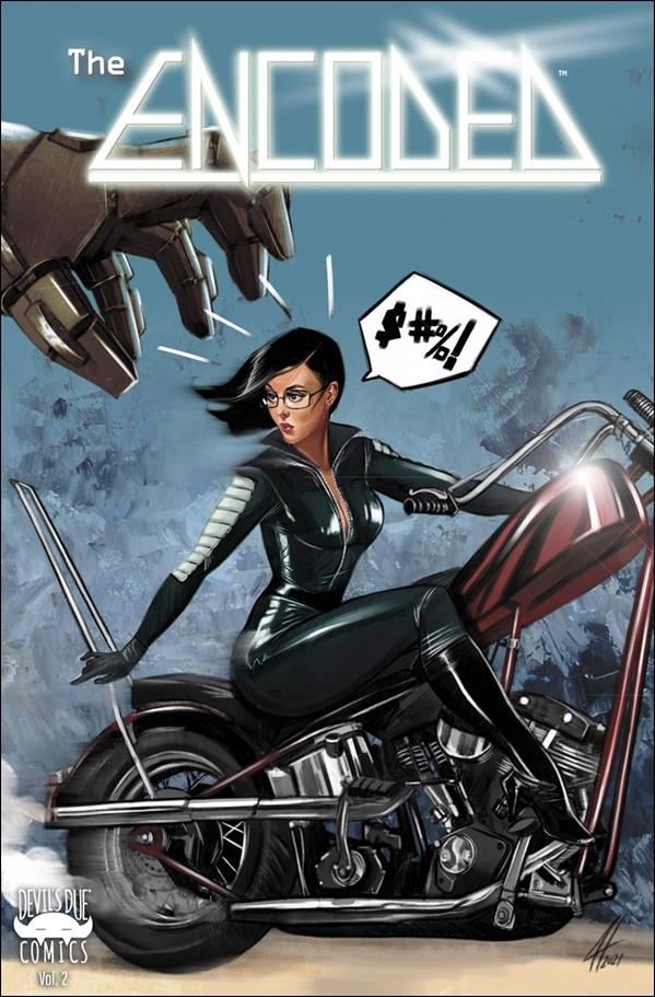 Encoded issue 2-B Joel Humberto Herrera Cover
