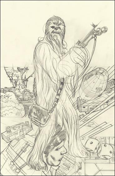 Star Wars: Rebel Heist issue 3-C Adam Hughes 1:40 Sketch Cover