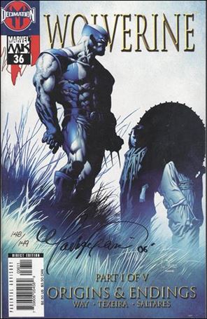 Wolverine (2003)  issue 36-E DF (Signed by Mark Texeira) 1/149