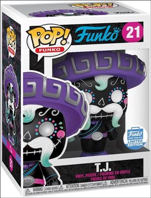POP! Funko - Fantastik Plastik figure 21-B T.J. (Black) Funko Shop Exclusive