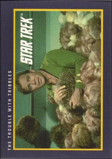 Star Trek 25th Anniversary: Series 1 (Base Set) card 77 The Trouble with Tribbles