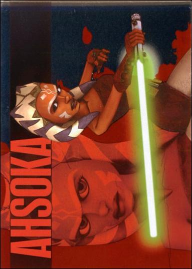 Star Wars: The Clone Wars Rise of the Bounty Hunters (Foil Character Subset) card 2 Ahsoka