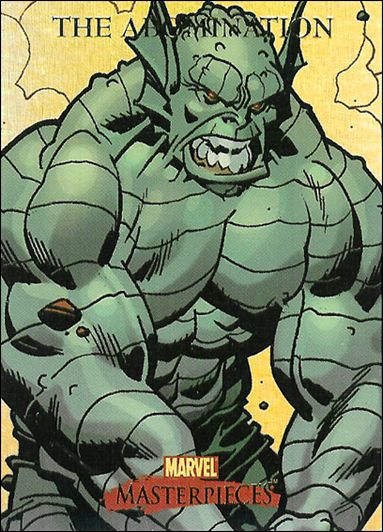 2007 Marvel Masterpieces (Parallel Foil Base Set) card 2 The Abomination