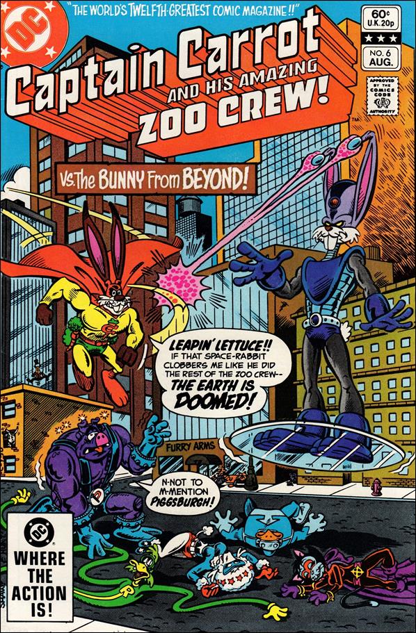 Captain Carrot and His Amazing Zoo Crew issue 6