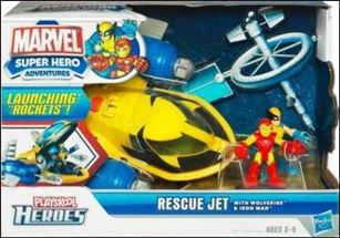 Marvel Super Hero Adventures (Vehicles and Playsets) Cover Image 2
