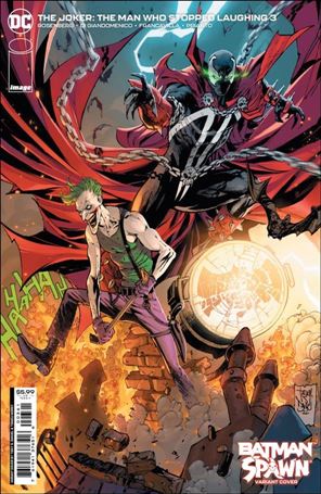 Joker: The Man Who Stopped Laughing issue 3-F Tony Daniel DC Spawn Cover