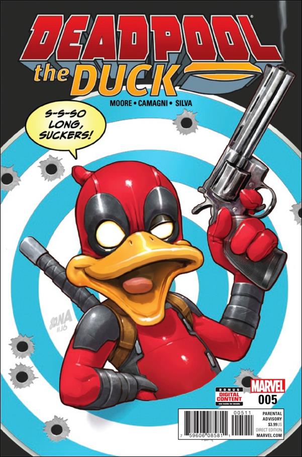 Deadpool the Duck issue 5 David Nakayama Cover