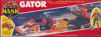 M.A.S.K.  (Vehicle and Figure Sets) figure 6 Gator (w/ Dusty Hayes)