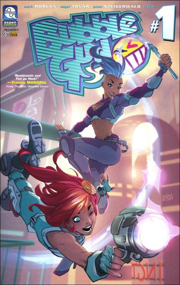 BubbleGun (2017) issue 1-B Adam Archer Cover