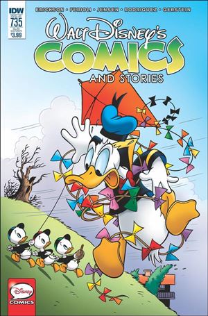 Walt Disney's Comics and Stories (2009) issue 735-B Daan Jippes Subscription Cover
