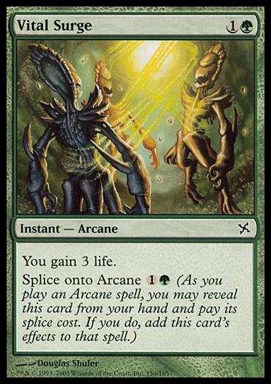 Magic the Gathering: Betrayers of Kamigawa (Base Set) card 150 Vital Surge