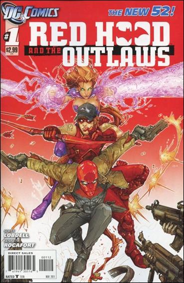 Red Hood and the Outlaws (2011) issue 1-B Red Cover (2nd Printing)